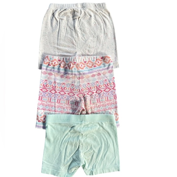 2T/3T Girls Cotton Biker Shorts Bundle - Old Navy & Children’s Place - Picture 5 of 8
